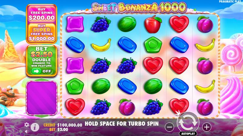 Play the slot for real money Sweet Bonanza